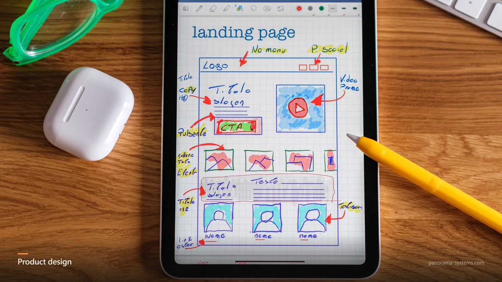 Product design and interface